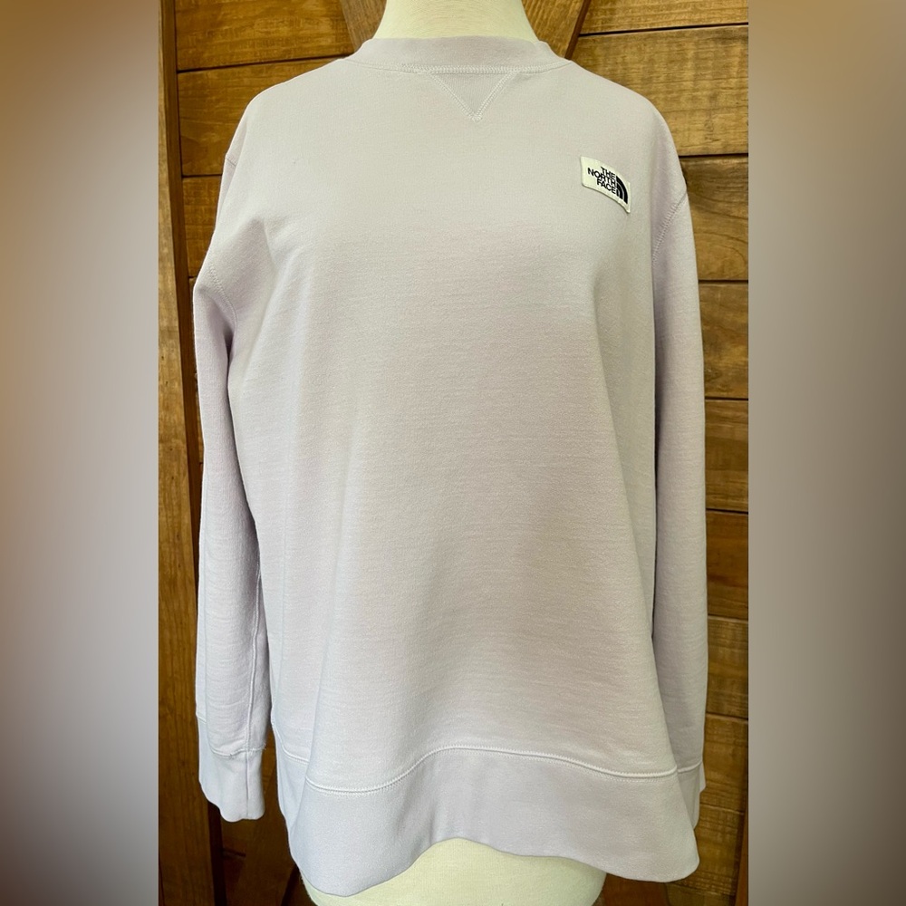 The North Face Women’s Light Purple Crewneck Sweat Shirt